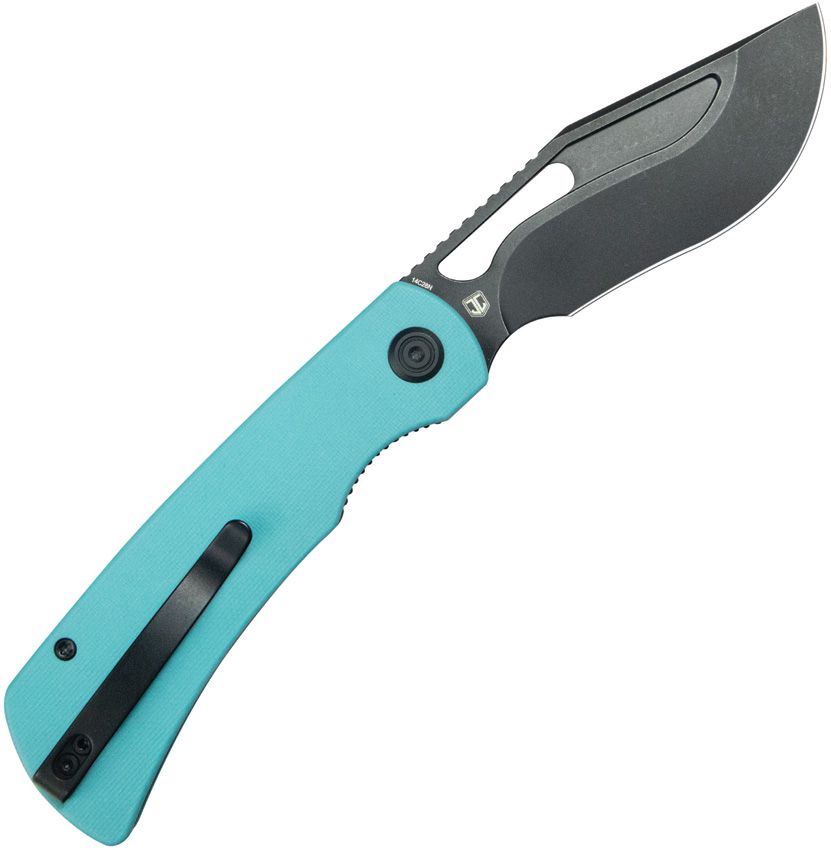 Kubey Gurkha Linerlock Tiff Blue