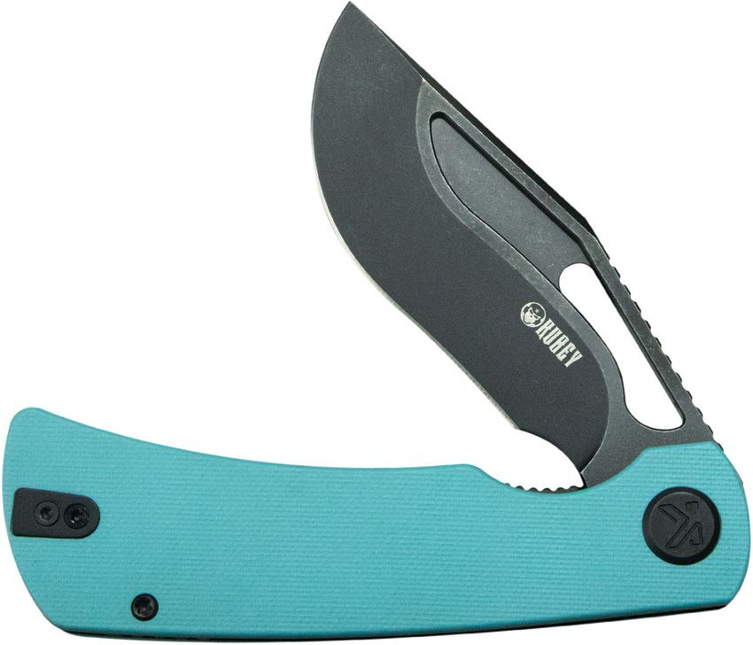 Kubey Gurkha Linerlock Tiff Blue