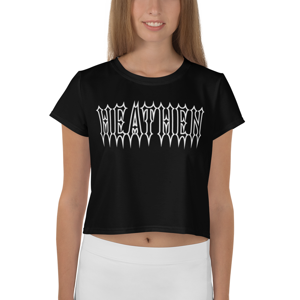 Heathen Society About That Life Crop Top