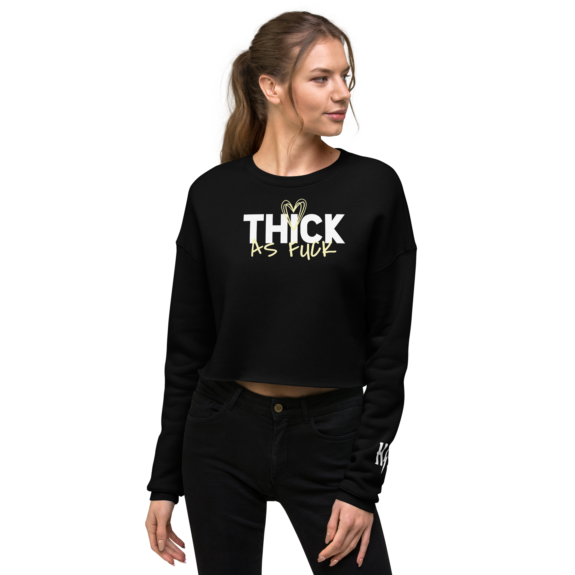 Heathen Society Love Me Crop Top Sweater