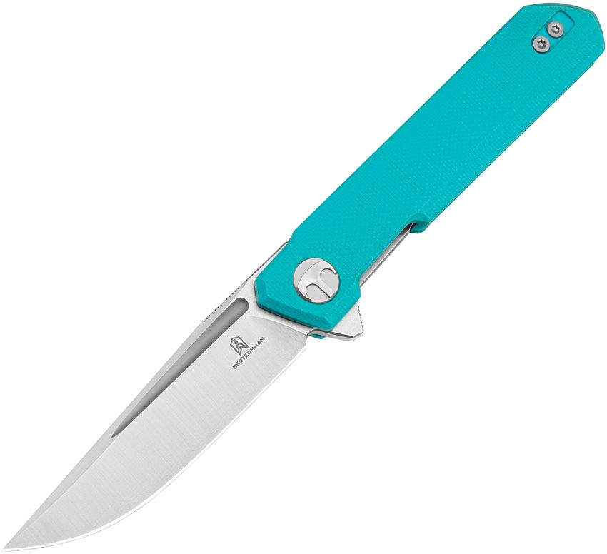Bestech Mini Dundee Linerlock Teal