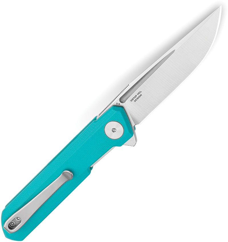 Bestech Mini Dundee Linerlock Teal