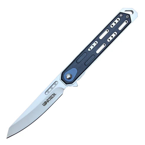 Wartech - 8.5" Black | Spring Assisted Folding Knife