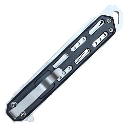 Wartech - 8.5" Black | Spring Assisted Folding Knife