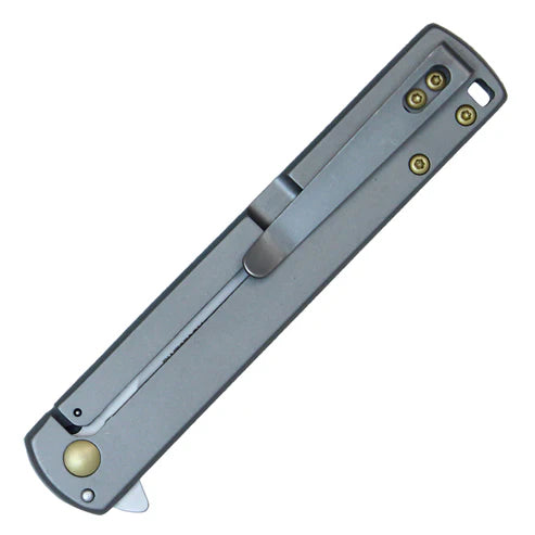 Wartech – 8" Gray | Spring Assisted Pocket Knife