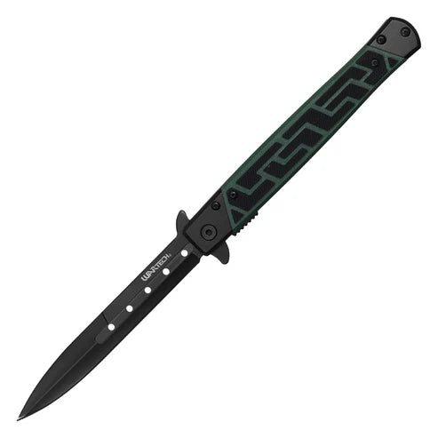 Wartech Black &amp; Green Pocket Stiletto
