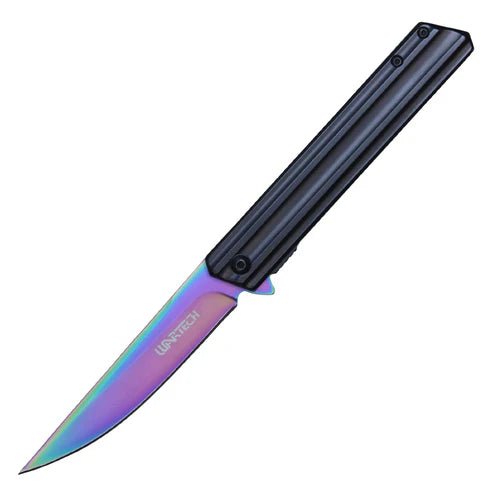 Wartech Rainbow 8-1/2" Drop Point Pocket Knife