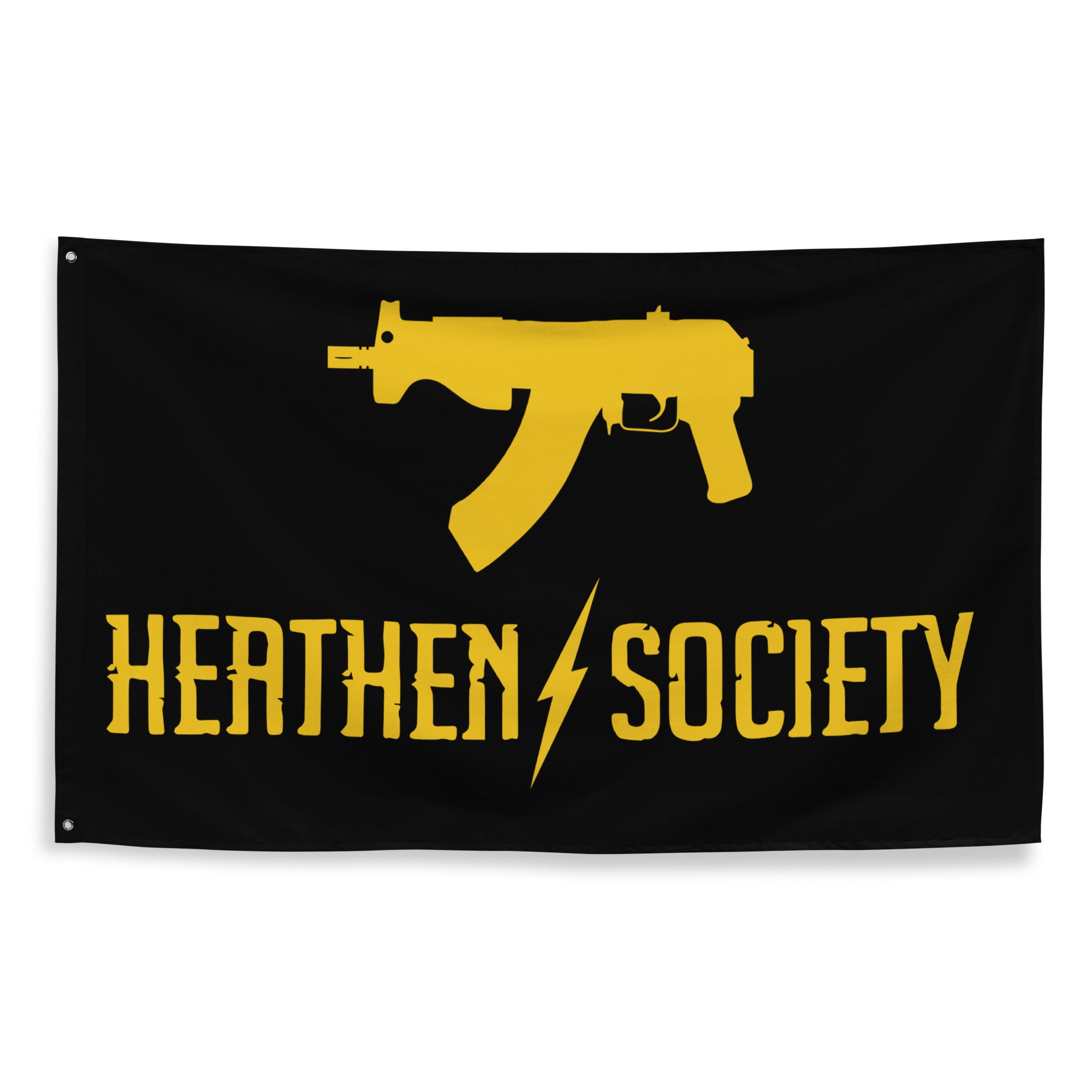 Heathen Society Emblem Flag