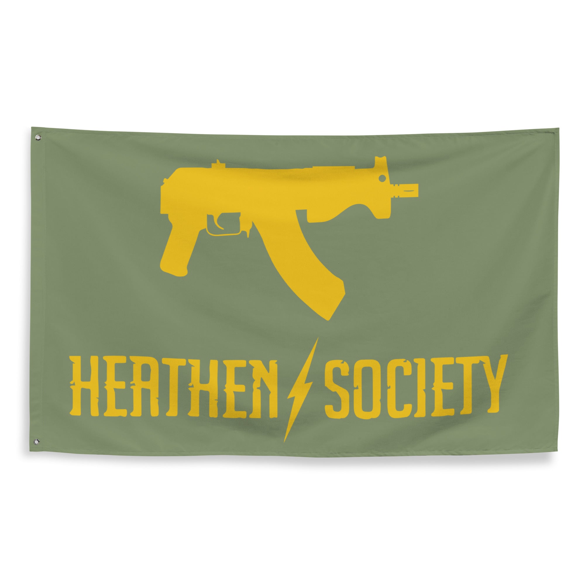 Heathen Society Locked N Loaded Flag