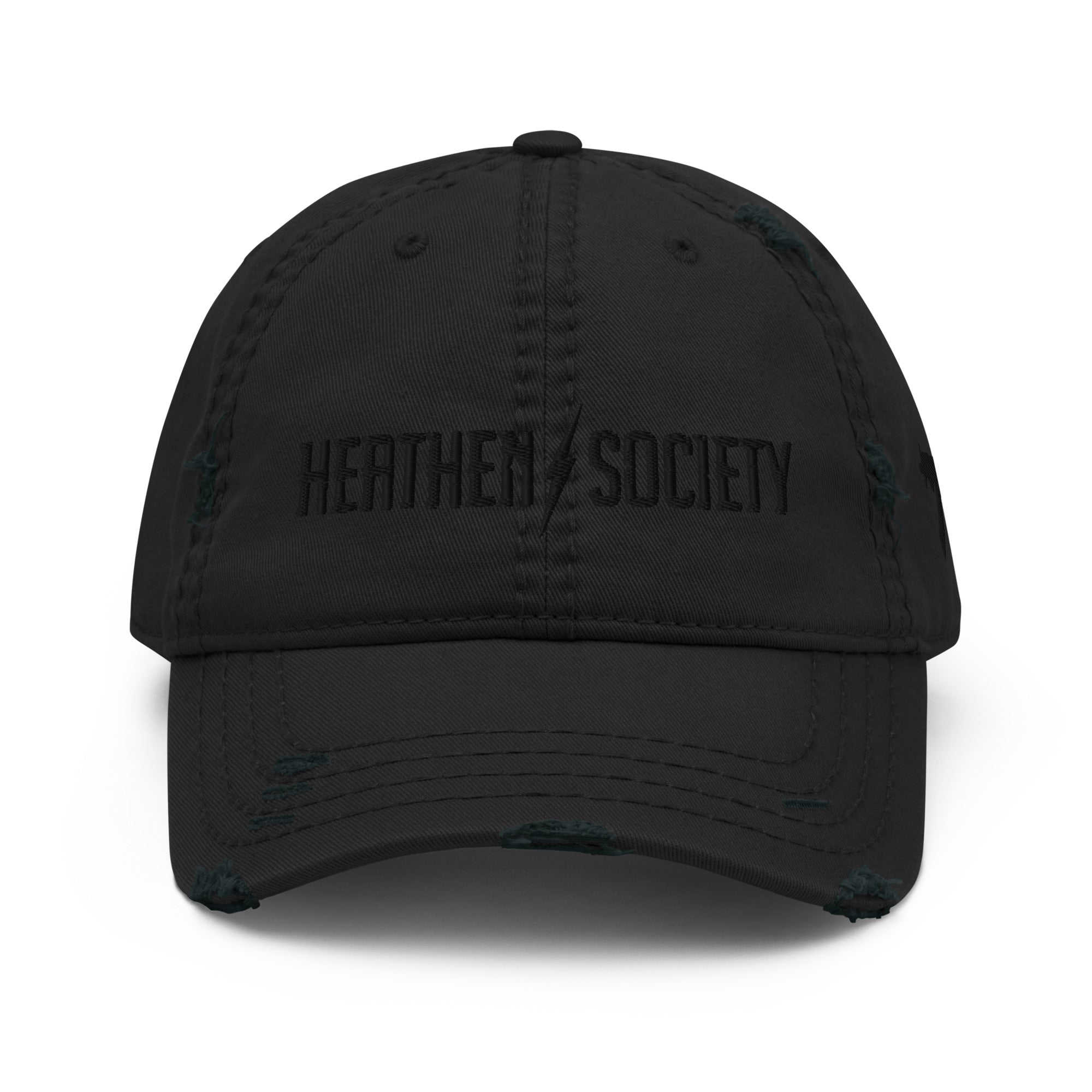 Heathen Society Nightfall Distressed Hat