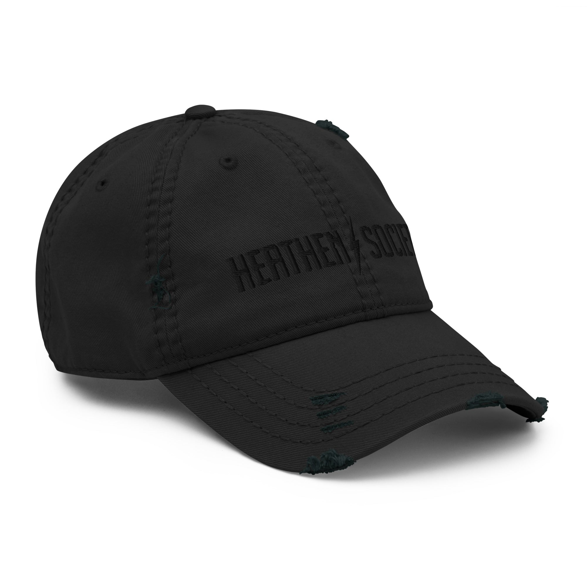 Heathen Society Nightfall Distressed Hat