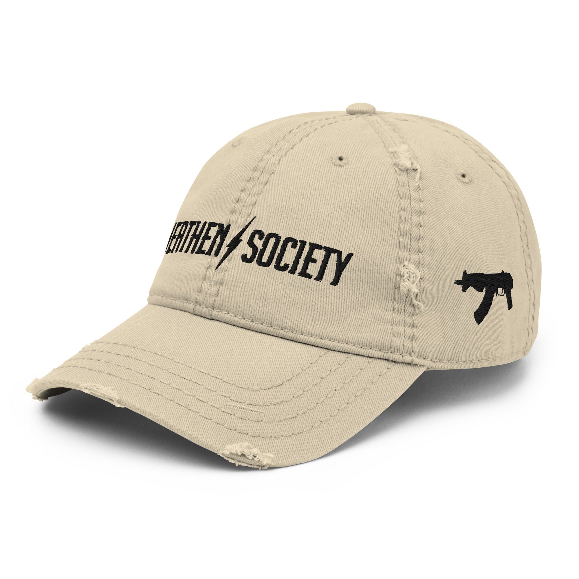 Heathen Society Nightfall Distressed Hat