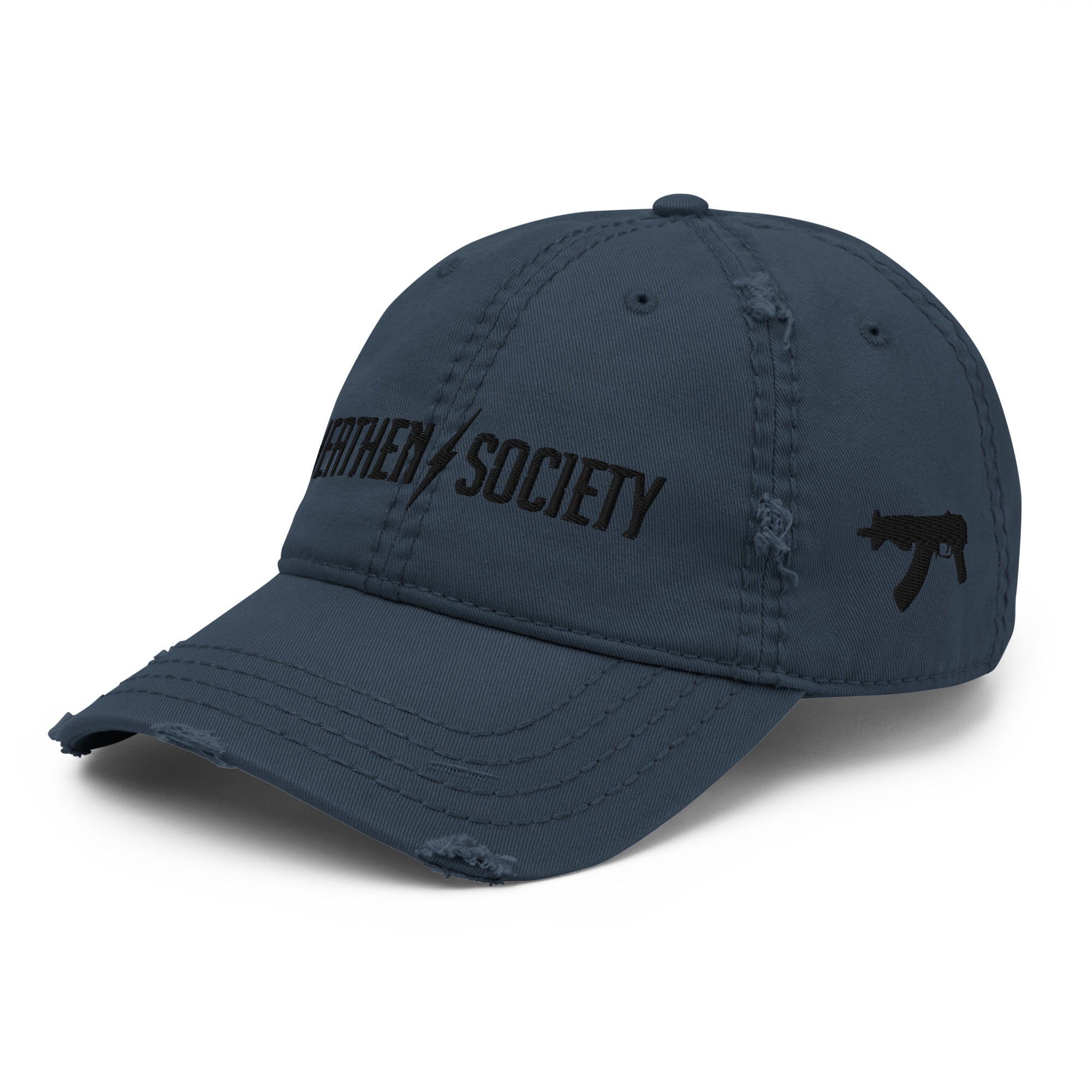 Heathen Society Nightfall Distressed Hat